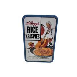 Kellogg Vintage Carlton 2002 Kellog's Rice Crispies Tin with Snap Crackle and Pop Orname