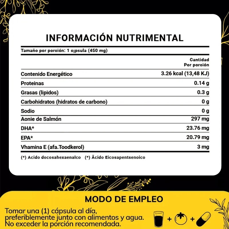 MVPCARE Vitamina E Omega 3 Vitamins Sin Sabor Sin Rellenos