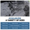 RAINDEWAY Black Tarp 6x8 Feet, UV Resistant, 8 Mil Multipurpose