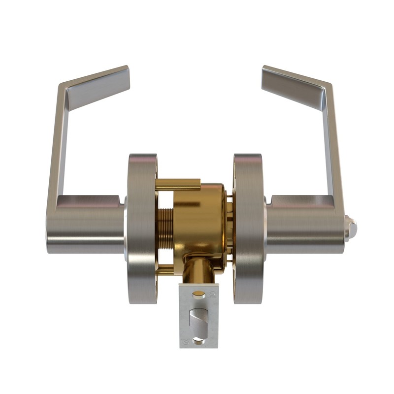 LANITI Commercial Door Handle Lever Set | Passage/Closet Lock |