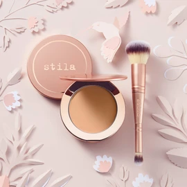 Stila Double-sided complexion brush.