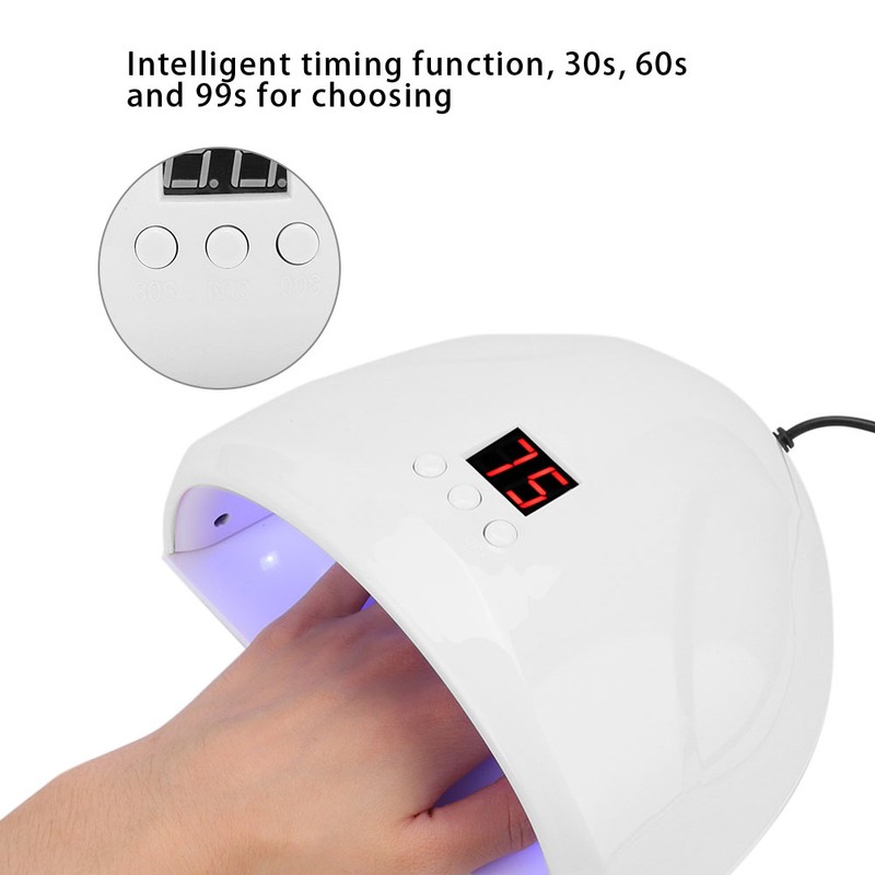 36W Intelligent LED UV Gel Nail Polish Dryer Lamp Fashion