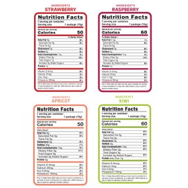 Nature’s Turn Freeze-Dried Fruit Snacks, Sour Variety, Pack of 8 (0.53 oz Each)