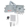 Optical Fiber Distribution Box 8 Core Waterproof Fiber Optic Splitter