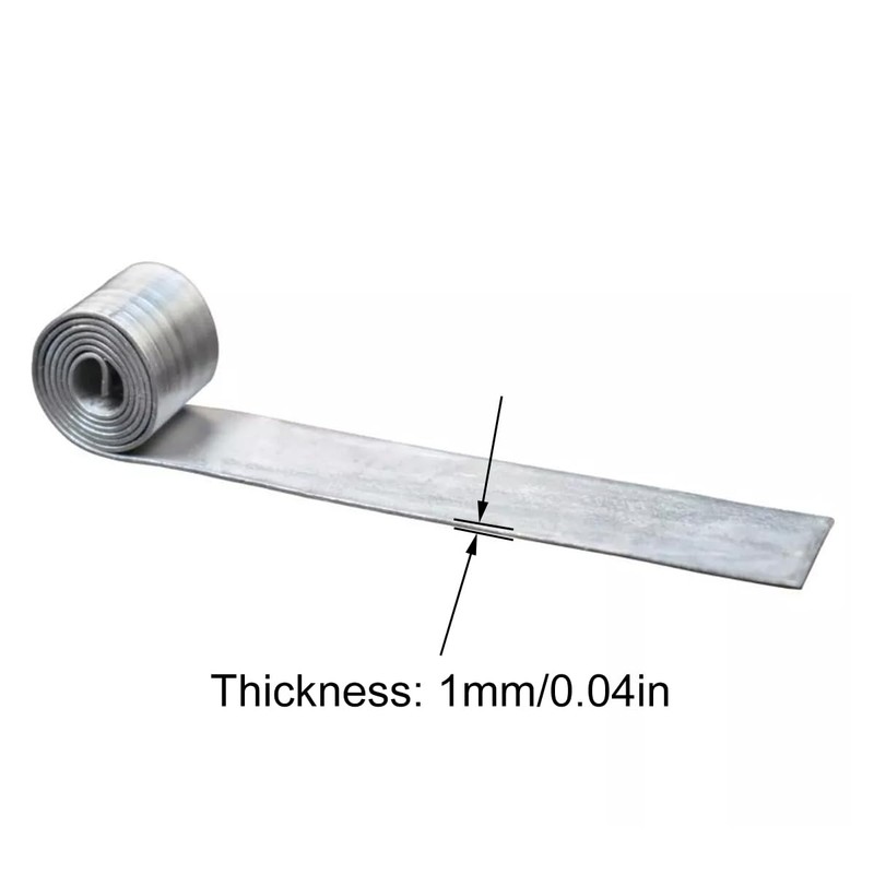 AIMALL 20PCS Lead Rolls for Competitive Fishing, 1mm Thick Lead