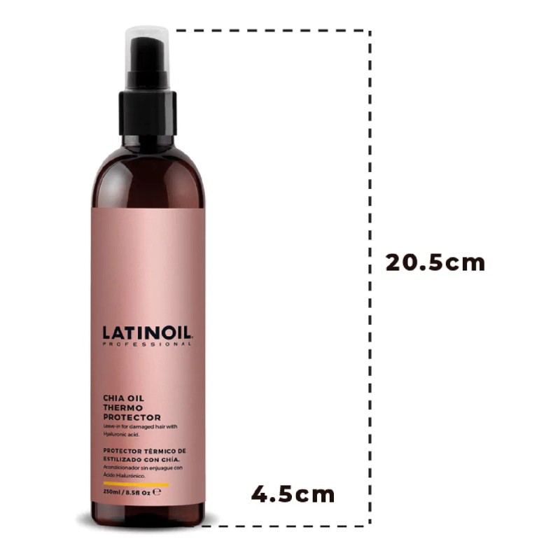 Protector Termico Con Aceite De Cha Latinoil 250 Ml