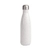 Sagaform Unisex - Adult 5018318 Nils Steel Bottle White/Black 12/24H,