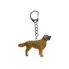 Golden Retriever Keyring House Dog Keychain [German Import]