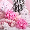 RUSPEPA 10cm Pink Dot Gift Bow Assortment (12 Bows) for