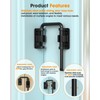 MeBantoo 2.36 Inch U Patio Sliding Door Loop Lock Latch