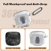 【Bloqueo anticaídas】 Compatible con JBL Tune Flex Funda de PC