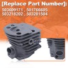 Mtanlo For Husqvarna 55 51 For Chainsaw parts, 46mm Cylinder