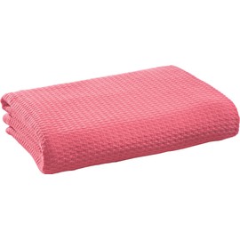 Erwin Müller Summer Blanket, Cotton Blanket, Airy, Light, Soft Quality, Very Comfortable, Pink, Size 100 x 150 cm, Other Colours and Sizes, 100% Cotton