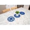 gasaré, Extra Large, Thick, 10" Silicone Trivets for Hot Dishes,