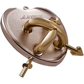 Eureka 515082" Huzzle Cast Amour Puzzle