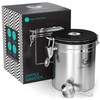 Coffee Gator Coffee Storage - Stainless Steel Tea and Sugar