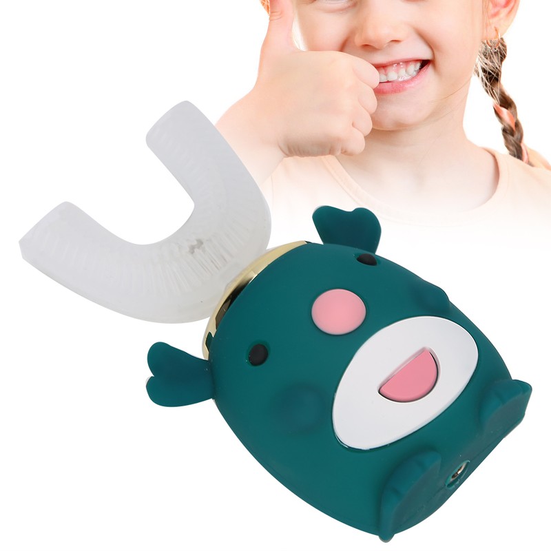 U‑Shaped Children Electric Sonic Toothbrush Intelligent Cleaning Toothbrush Oral Care
