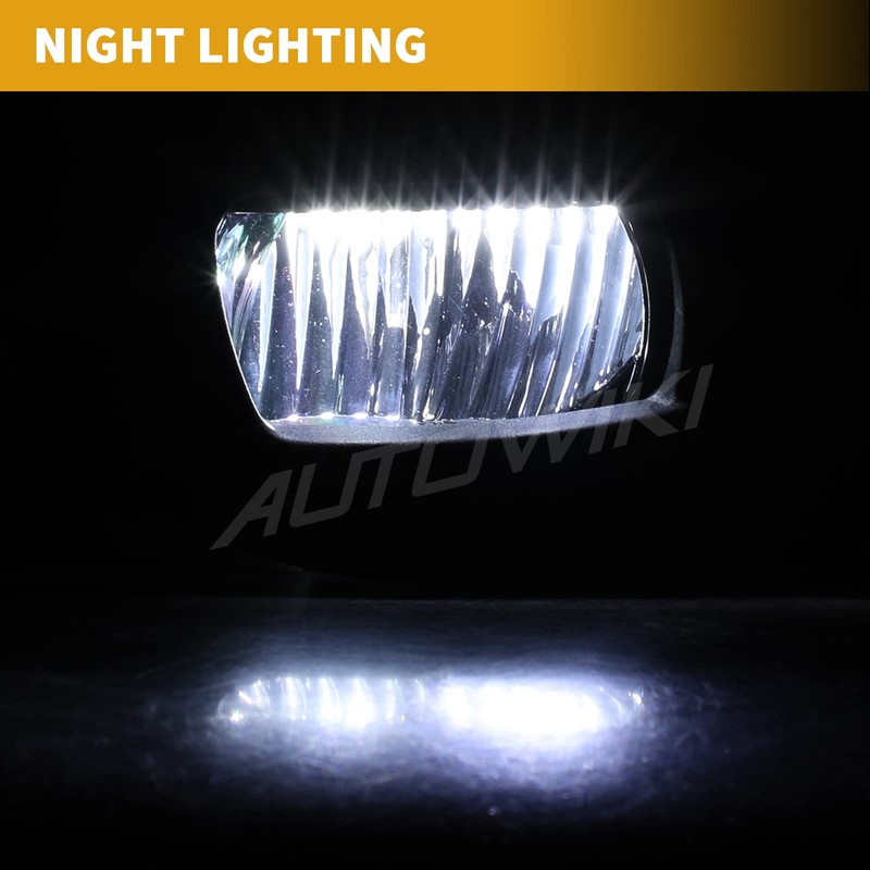 AUTOWIKI LED Fog Lights Set for 2020 2021 Toyota Highlander