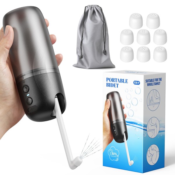 ZEY LUXE Upgraded Electric Portable Bidet 230ml – Peri Bottle