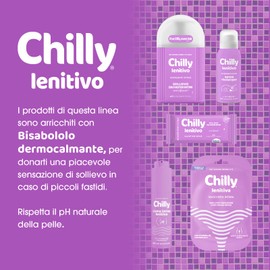 Chilly, Detergente Intimo Lenitivo 3x300ml + Maschera Intima Lenitiva