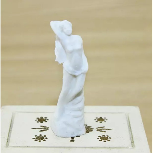 SMA 1:12 Dollhouse Miniature Goddess Statue, Miniature Statue A102
