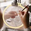 SZCXDKJ 4Pcs 4 Sizes Round Embroidery Hoop Plastic Circle Cross
