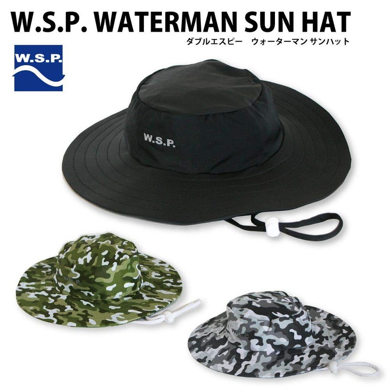 W.S.P. Waterman Sunhat Double SP Waterman Sun Hat Outdoor Hat