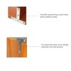 T Brackets, 10PCS Stainless Steel T Brackets, Flat T Shape
