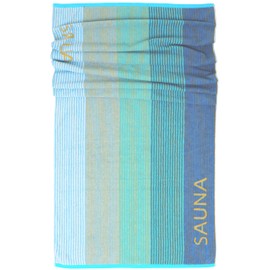 Lashuma Helsinki Sauna Towel, Block Stripes 85 x 200 cm, XXL Hand Towel, Bath Towel, 100% Cotton