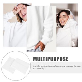 Knit Cuff Sleeve Ribbing Cuff Material 4.3x3.5inch Tubular Rib Cuffing Replacement for Waistband Leg Arms Wear Cotton Padded Jacket Sportswear Cuffs Extension