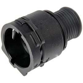 Dorman 800-319 16 mm ID Heater Hose Connector, Straight To 16 mm ID Barbed, 2 Pack, Black