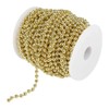 Christmas Tree Bead Chain 25m/Roll 6mm ABS Bead Chain Decorative