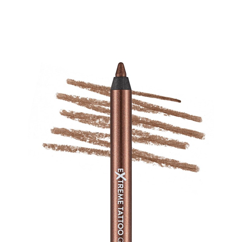 Flormar Eyeliner – Extreme Tattoo-Gelstift 001 Glitzernd Braun, 8682536028837 4700076-001,