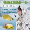 IPPON Survival Sheet, Aluminum Blanket, Set of 5, Emergency Sheet,