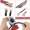 XIAQICA Hand-joined Quick Wire Stripper, Cable Peeler with 5 Spare