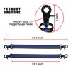 MELOTOUGH Tape Thong Electrical Tape Holder with Trigger Snap Hook