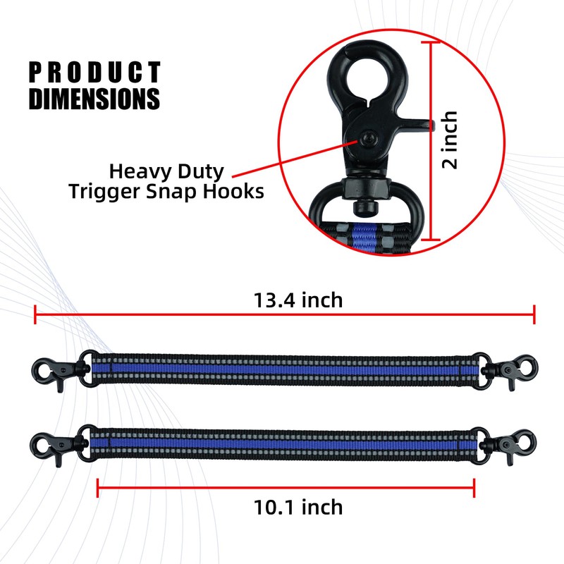 MELOTOUGH Tape Thong Electrical Tape Holder with Trigger Snap Hook