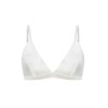 SilRiver Women's Silk Soft Cup Wireless Bra Bralette Top with