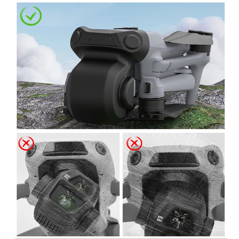 SZZCNOX Air 3S Gimbal Lens Protector, Drone Lens Cap for