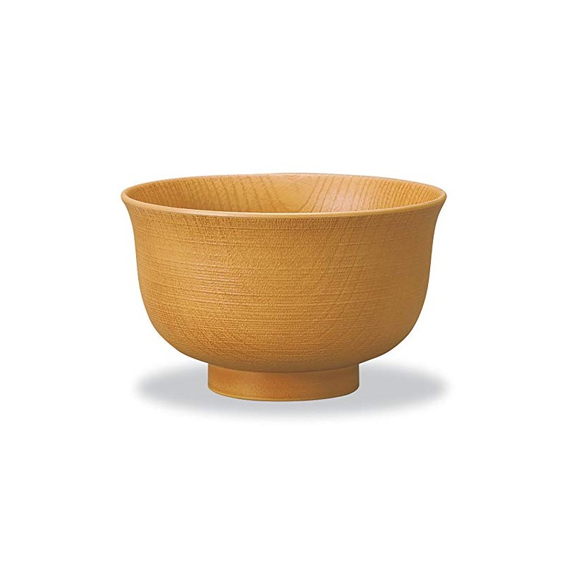 Mitani M16565-4 Yamanaka Lacquer Soup Bowl, Brown, 4.3 inches (11