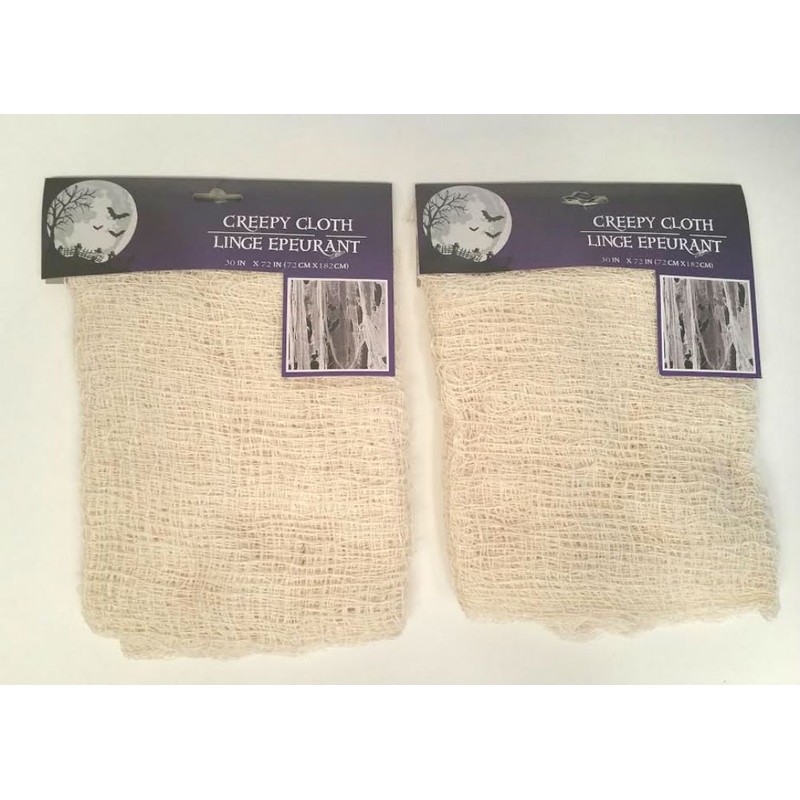 Greenbrier White 30" x 72" Creepy Cloth Decoration (Pack of