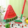 Aoriher Small Watermelon Piñata with Blindfold Bat Fruit Piñata Summer