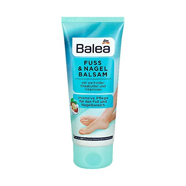 Balea Fuss Balsam mit Sheabutter & Vitaminen, 1er Pack (1 x 100 ml)