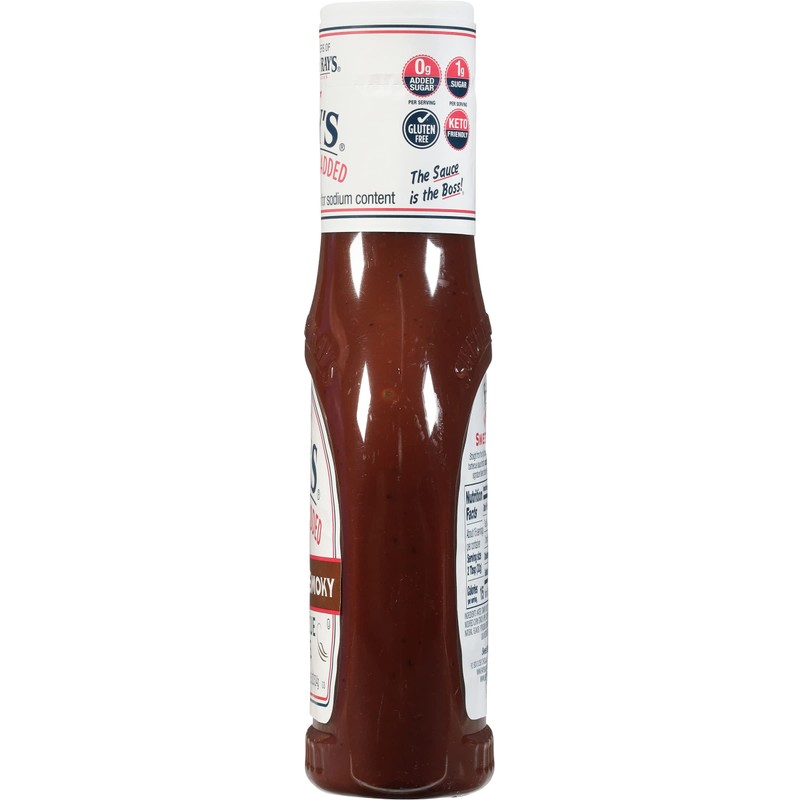 Ray's No Sugar Added Sweet & Smoky Barbecue Sauce, 18.5
