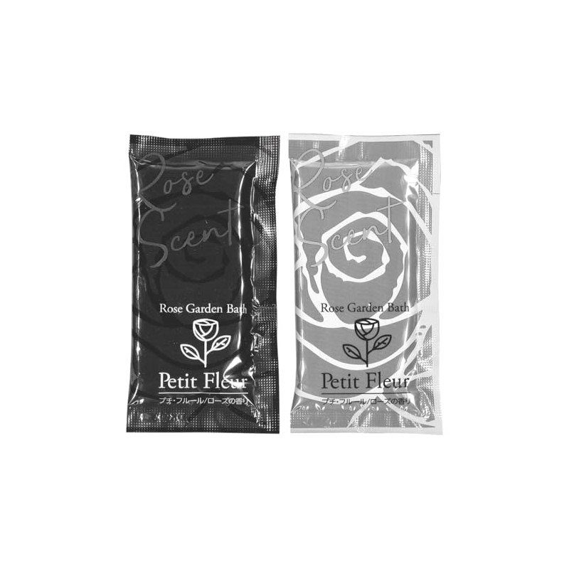 Bath Salt, Petit Fleur, Black Rose Scent, Set of 30