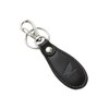 Honda (ホンダ) Honda Leather Oval Keychain K (Black) 0SYTN-79B-KF