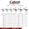 Cabom Nytex Ultralight Spinning Reel with Metal Body, 5.5:1 High