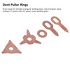25Pcs Dent Pulling Puller Rings Triangular OT Round Car Body