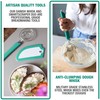 Breadsmart Artisan Bread Whisk and Bench Scraper Duo - Essential