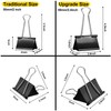 Ufmarine Extra Large Binder Clips 2.4 Inch Length, Jumbo Binder